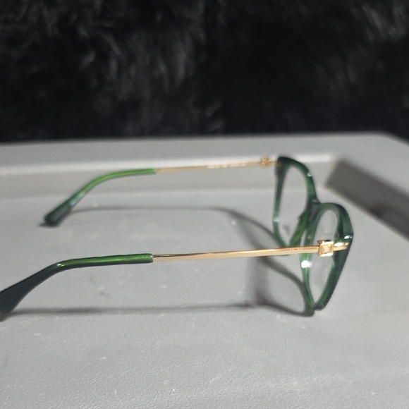 MaxMara Dark Green Women's Glasses - Picture 3 of 7